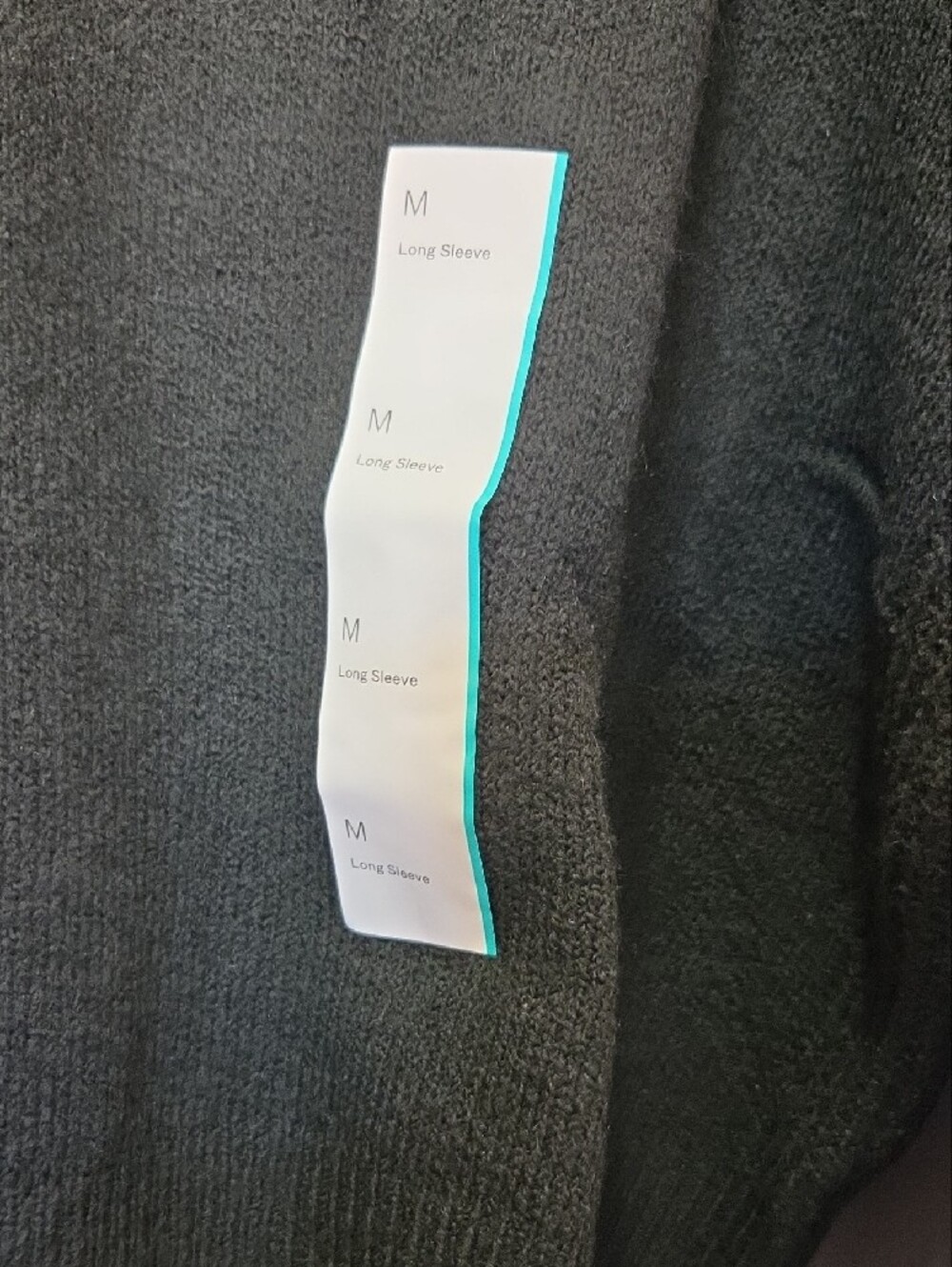 Black Cropped Crewneck Sweater - Picture 3 of 7